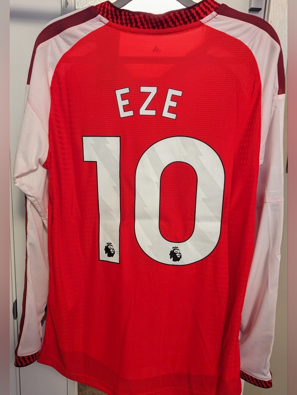 NWT Arsenal 2026-27 Home Players Jersey Long Sleeve Eze #10 - Picture 3 of 11